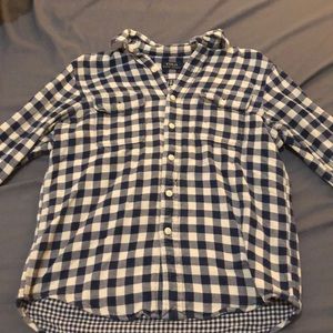 Polo by Ralph Lauren Blue checkered flannel shirt